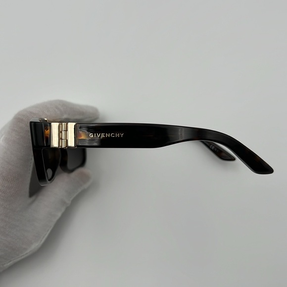 Givenchy Tortoiseshell Rectangular Frame Sunglasses - Picture 5 of 9